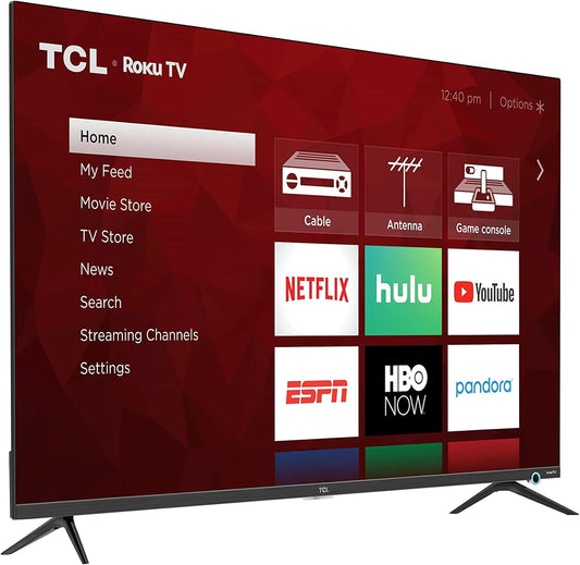 TCL 5-Series 55S525 55-Inch 4K Roku Smart TV Renewed
