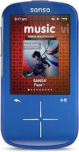 SanDisk SDMX20R-004GB-E57 Sansa Fuze+ 4GB MP3 Player - Blue