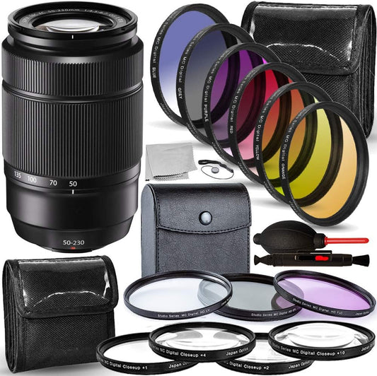Fujifilm FU5023045BFK XC 50-230mm OIS II Lens Bundle