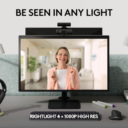 Logitech 960-001522 Brio 505 Full HD Webcam Auto-Framing