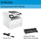 HP 4101fdw LaserJet Pro MFP: Wireless, B&W, All-in-One