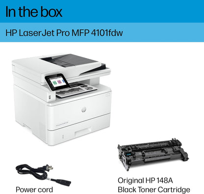 HP 4101fdw LaserJet Pro MFP: Wireless, B&W, All-in-One