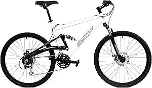 Gravity FSX 1.0 Dual Suspension Mountain Bike Disc Brakes