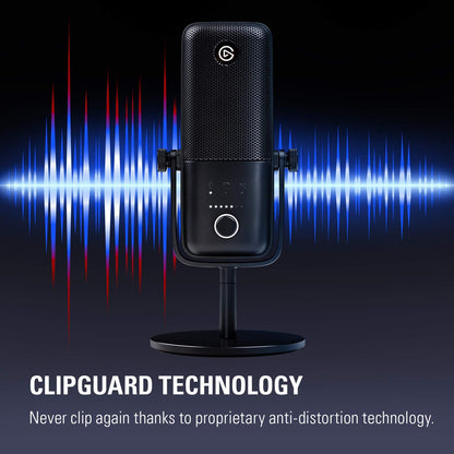 Elgato Wave:3 USB Condenser Microphone (Renewed)