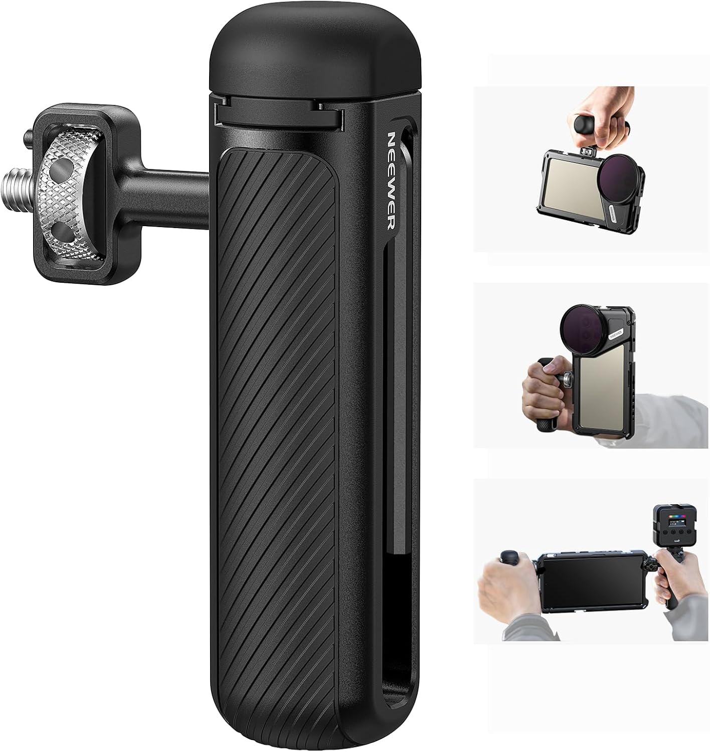 Neewer 10103727 Phone Cage Handle Grip Rotatable