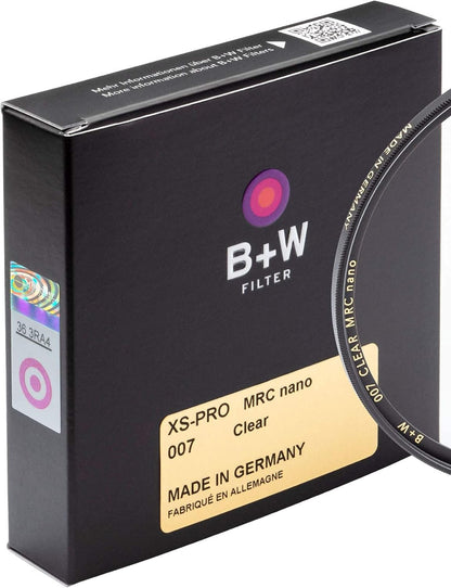 B+W 66-1066112 82mm XS-Pro Clear Filter MRC Nano Coating