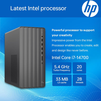 HP TPC-F123-MT Envy i7-14700 64GB RAM 2TB SSD Desktop