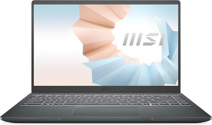 MSI Modern14B1025 i7 14" Ultra-Light Laptop Gray