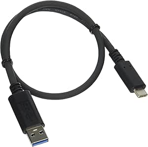 Monoprice 113004 USB 3.0 C to USB A Cable - 1.5ft - Fast Data Transfer