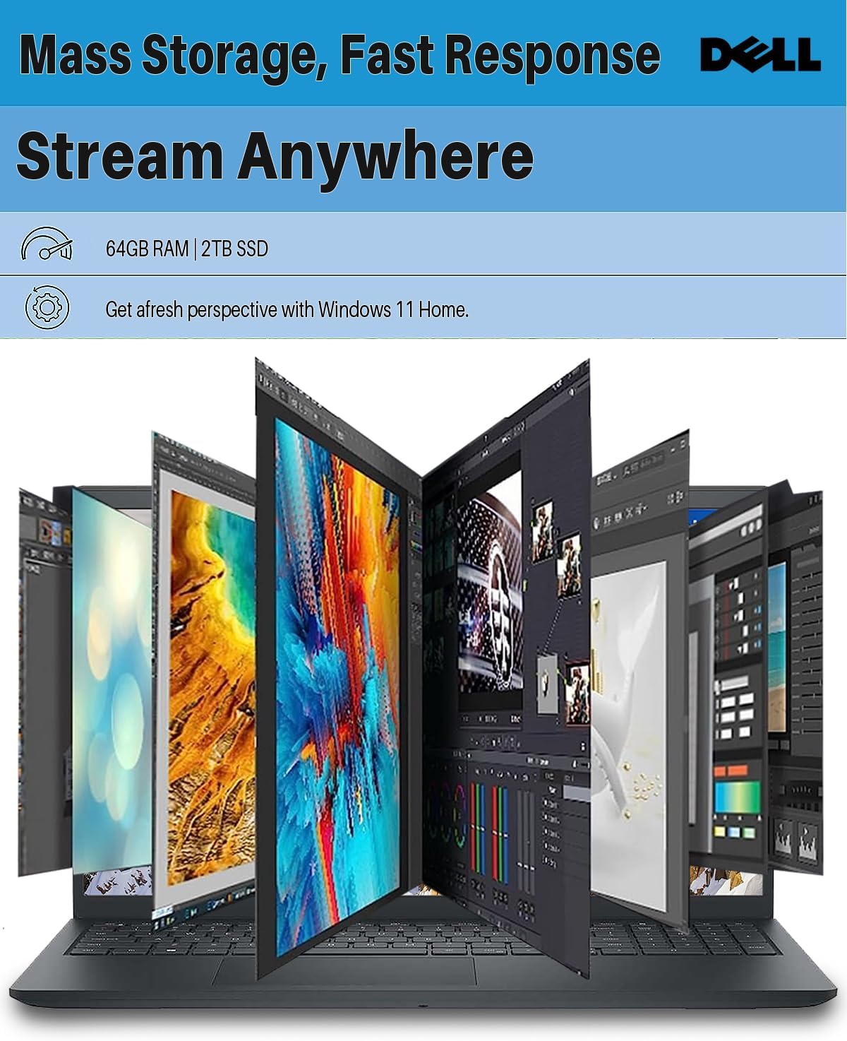 Dell Inspiron Touch i7 Windows 11 Pro Laptop