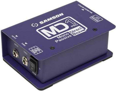 Samson MD1 PRO Mono Passive Direct Box