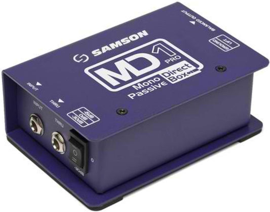 Samson MD1 PRO Mono Passive Direct Box