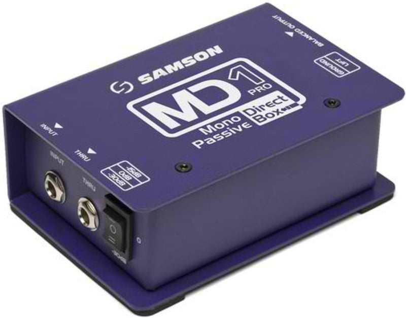 Samson MD1 PRO Mono Passive Direct Box — main product image