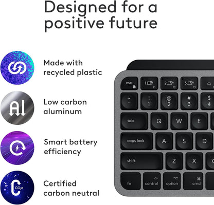 Logitech 920-012644 MX Keys Mini Mac Wireless Keyboard
