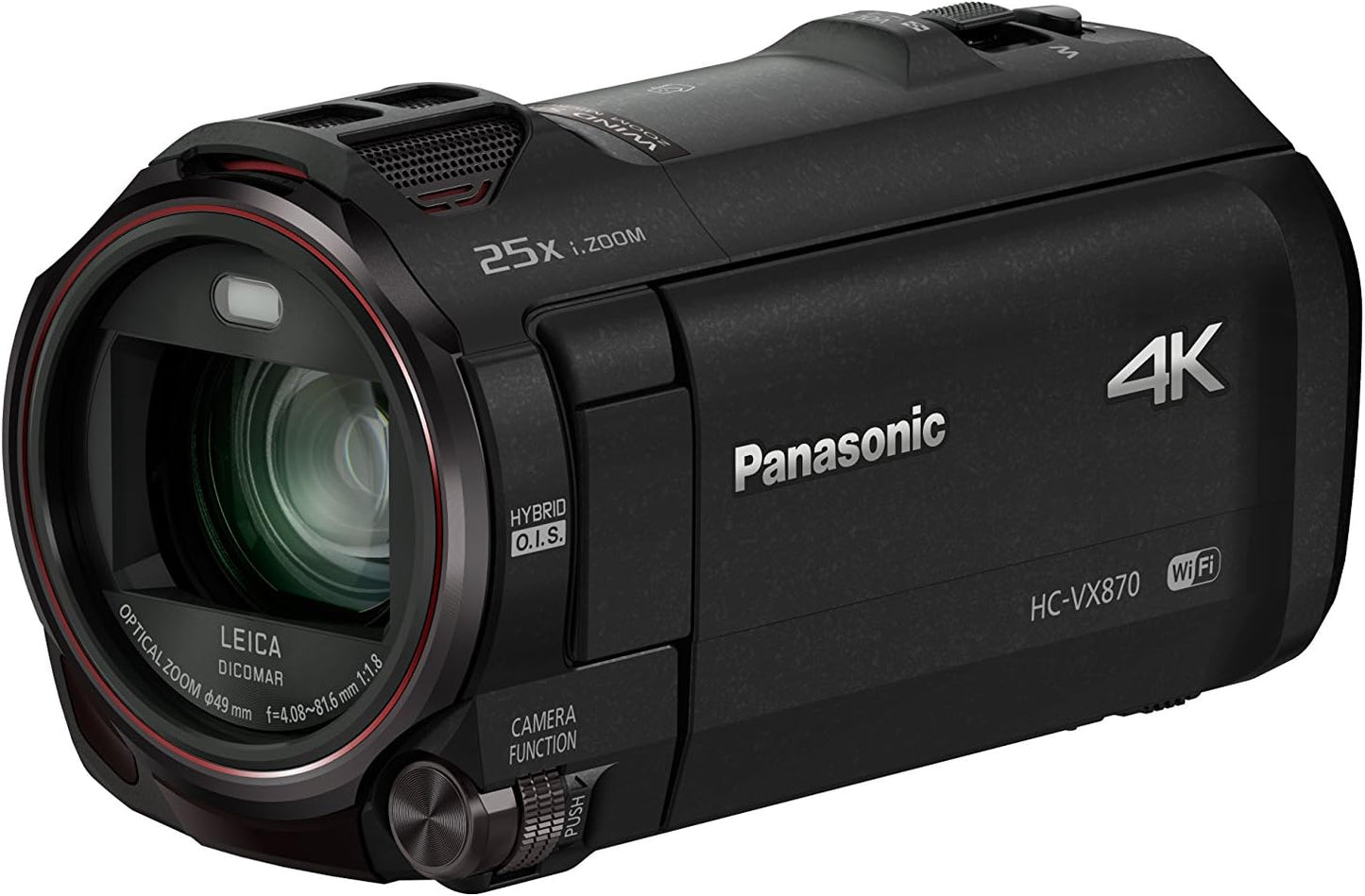 Panasonic HC-VX870K 4K Ultra HD Camcorder WiFi