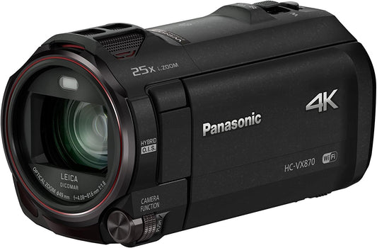 Panasonic HC-VX870K 4K Ultra HD Camcorder WiFi