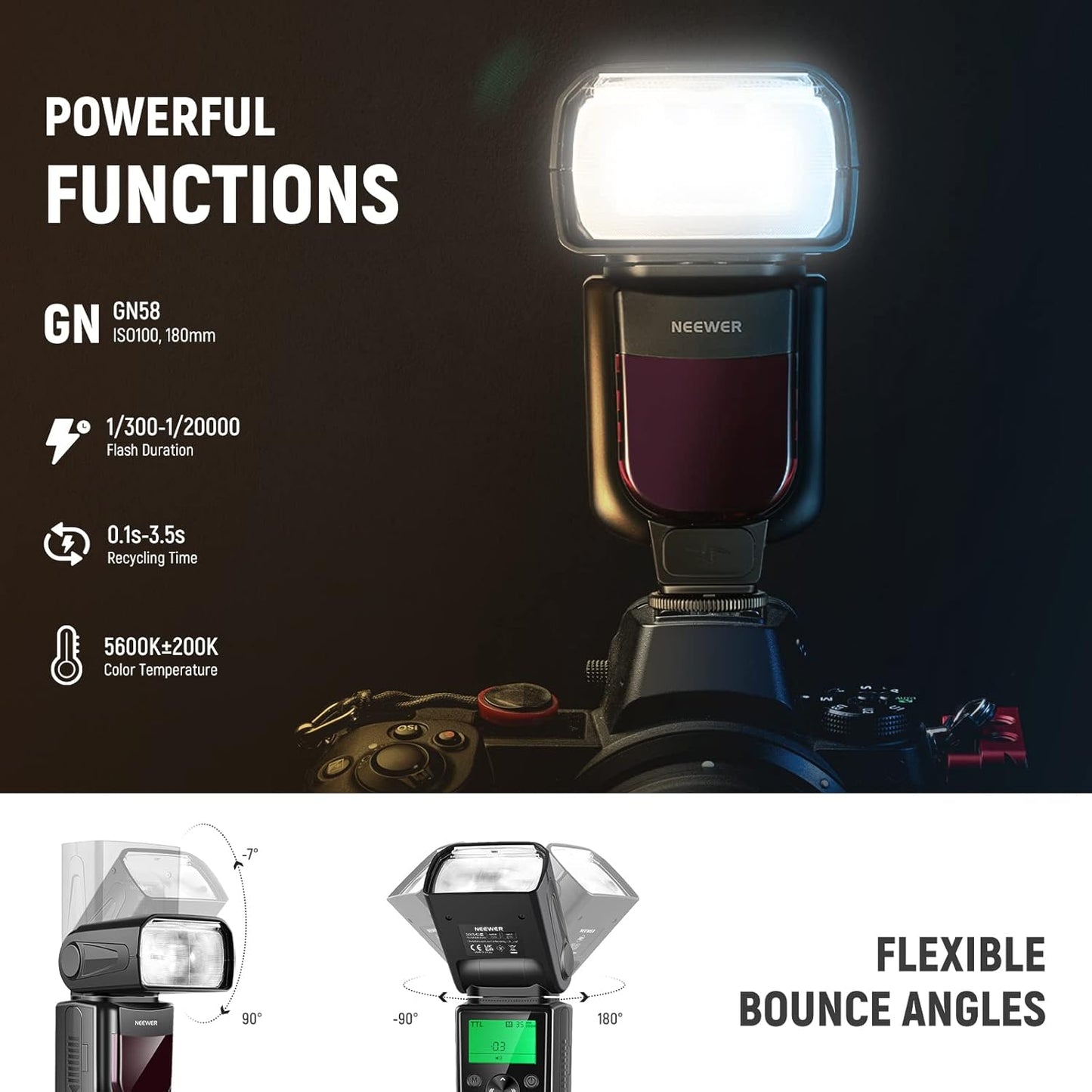 Neewer NW645II-N TTL Flash Speedlite for Nikon