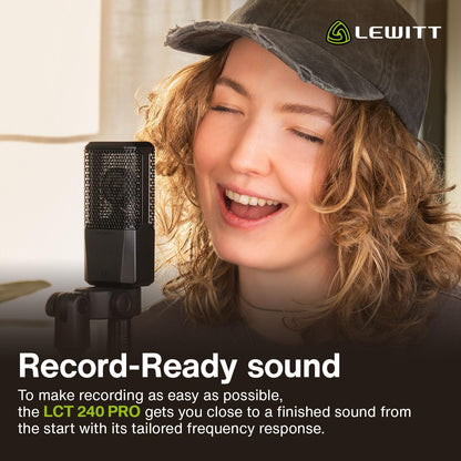 Lewitt LCT 240 Pro Black Condenser Microphone