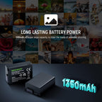 Neewer 10102259 EN-EL25 Battery Charger Nikon Z30 Z50