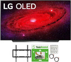 LG E23LGOLED77CXPUA 77-Inch 4K OLED Smart TV Bundle