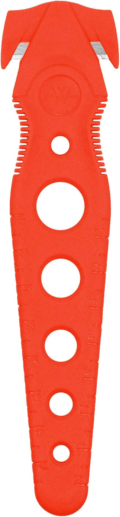 Westcott 17520 Saber Safety Cutter 5-Pack Red