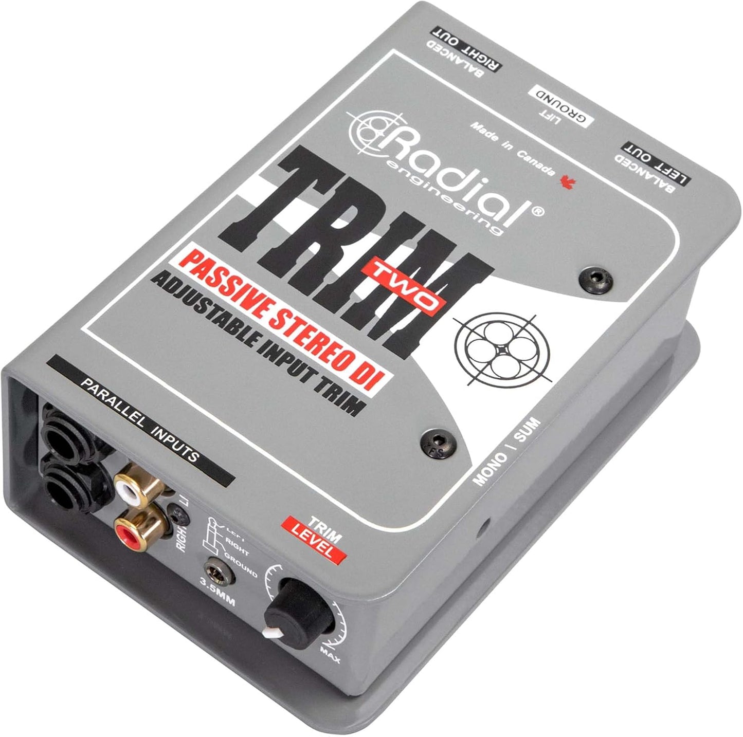 Radial Engineering R800 1117 Trim-Two 2-Channel Passive DI Box