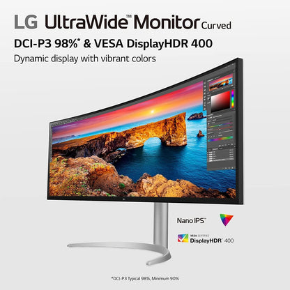 LG 49WQ95C-W 49" UltraWide DQHD Curved Monitor