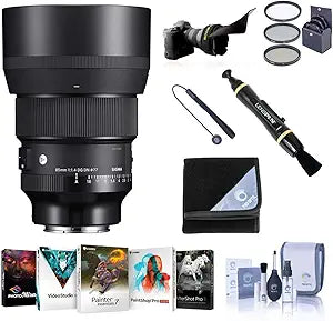 Sigma 85mm f/1.4 DN ART Sony E-Mount: Lens Bundle — main product image