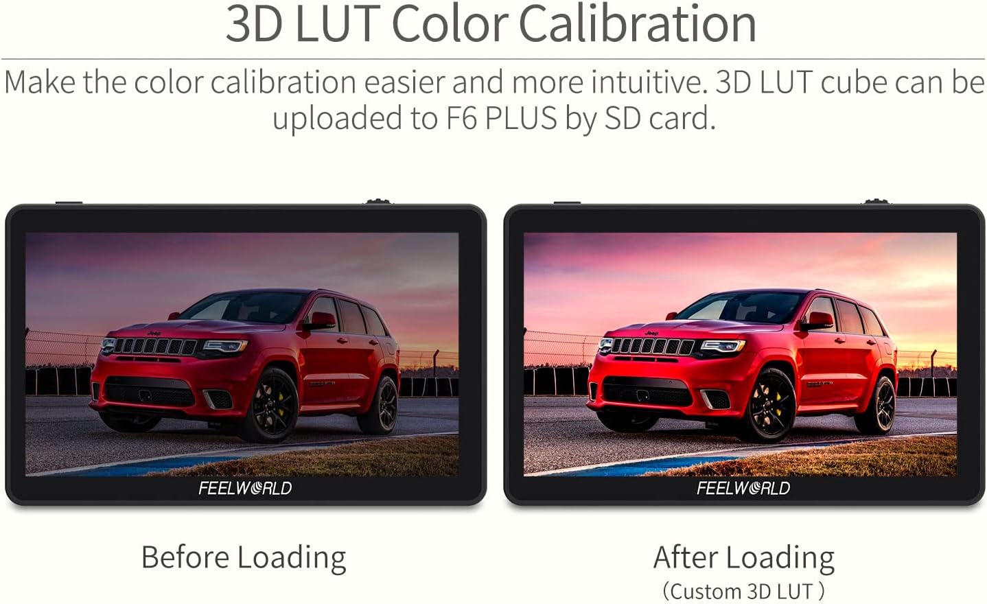 FEELWORLD F6 Plus-US 6" DSLR Camera Field Touch Monitor