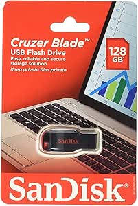 SanDisk SDCZ50-128G Cruzer Blade 128GB USB Flash Drive