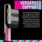 Cooler Master MCA-U000R-GSBTG ARGB GPU Support Bracket