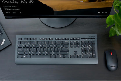 Lenovo 4X30H56796 Professional Wireless Keyboard and Mouse Combo