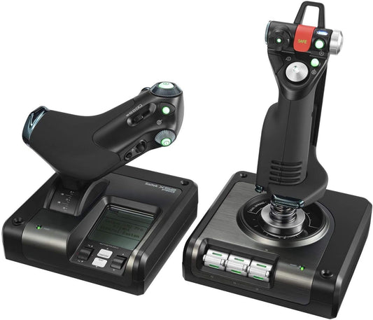 Logitech 945-000022-cr Saitek X52 Pro Flight Control (Renewed)