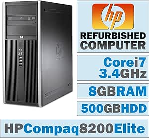 HP Compaq 8200 Elite-fcf43121 i7-2600 CMT Desktop