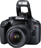 Canon EOS Rebel T100 DSLR Camera 18-55mm Lens Bundle Renewed