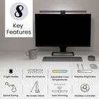 BenQ BenQ ScreenBar Halo - LED Monitor Light, Wireless Control
