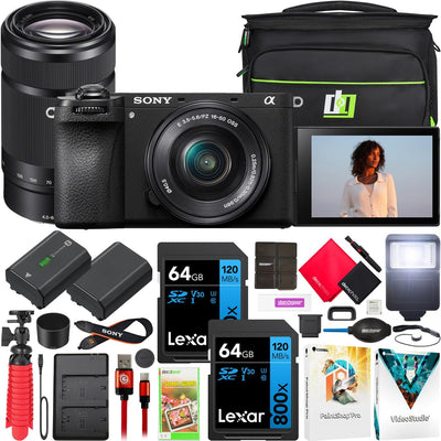 Sony E12SNILCE6700LX2 Alpha a6700 2 Lens Kit Bundle