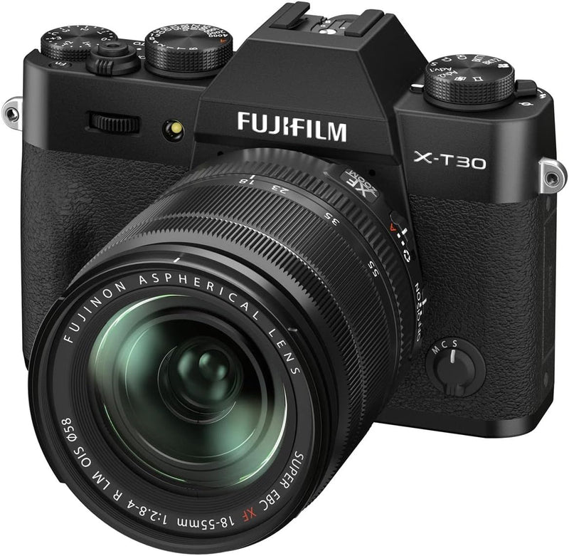 Fujifilm X-T30 II XF18-55mm Kit: Black Mirrorless Camera — main product image