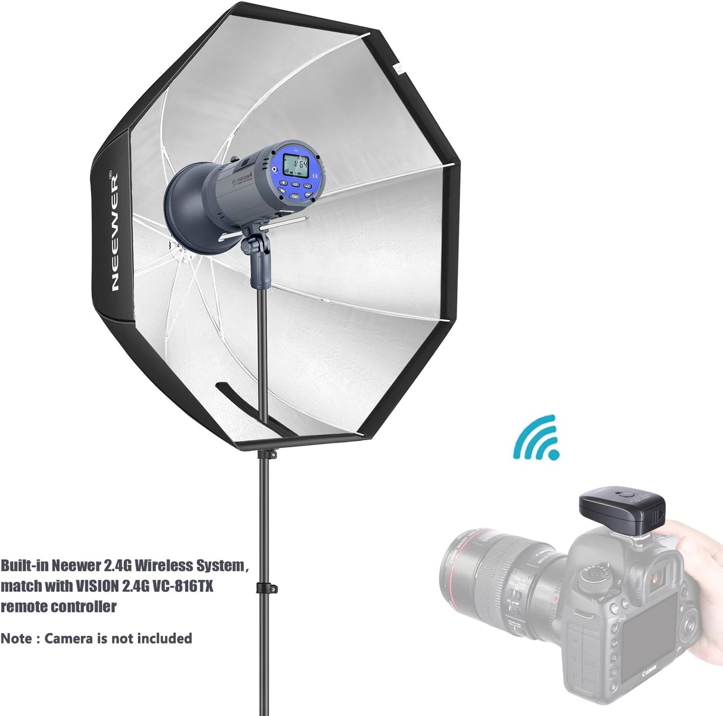 Neewer Vision 4 90091847 Outdoor Studio Flash Kit