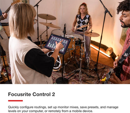 Focusrite AMS-SCARLETT-18I20-4G Scarlett 18i20 USB Audio Interface
