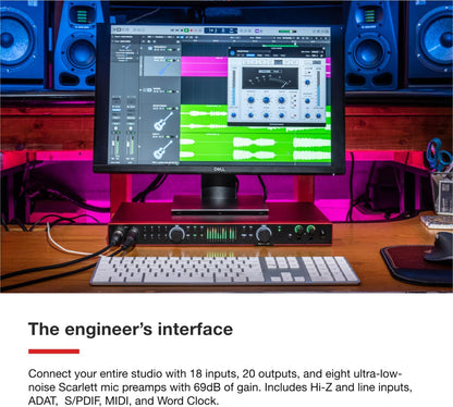 Focusrite AMS-SCARLETT-18I20-4G Scarlett 18i20 USB Audio Interface