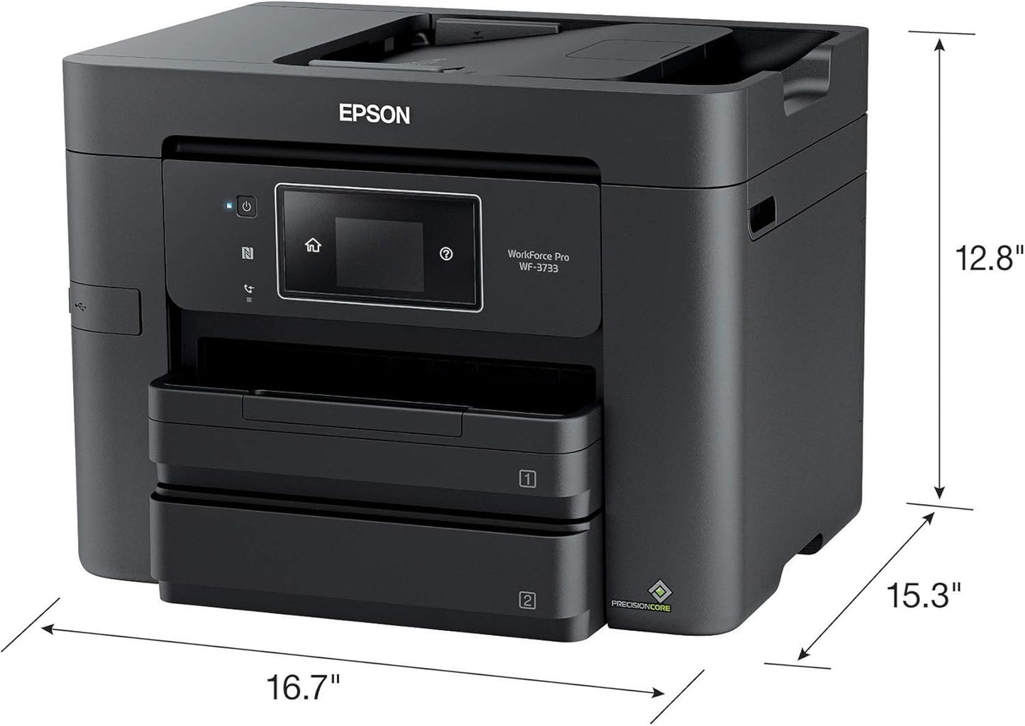 Epson WF-3733 WorkForce Pro Wireless Inkjet Printer