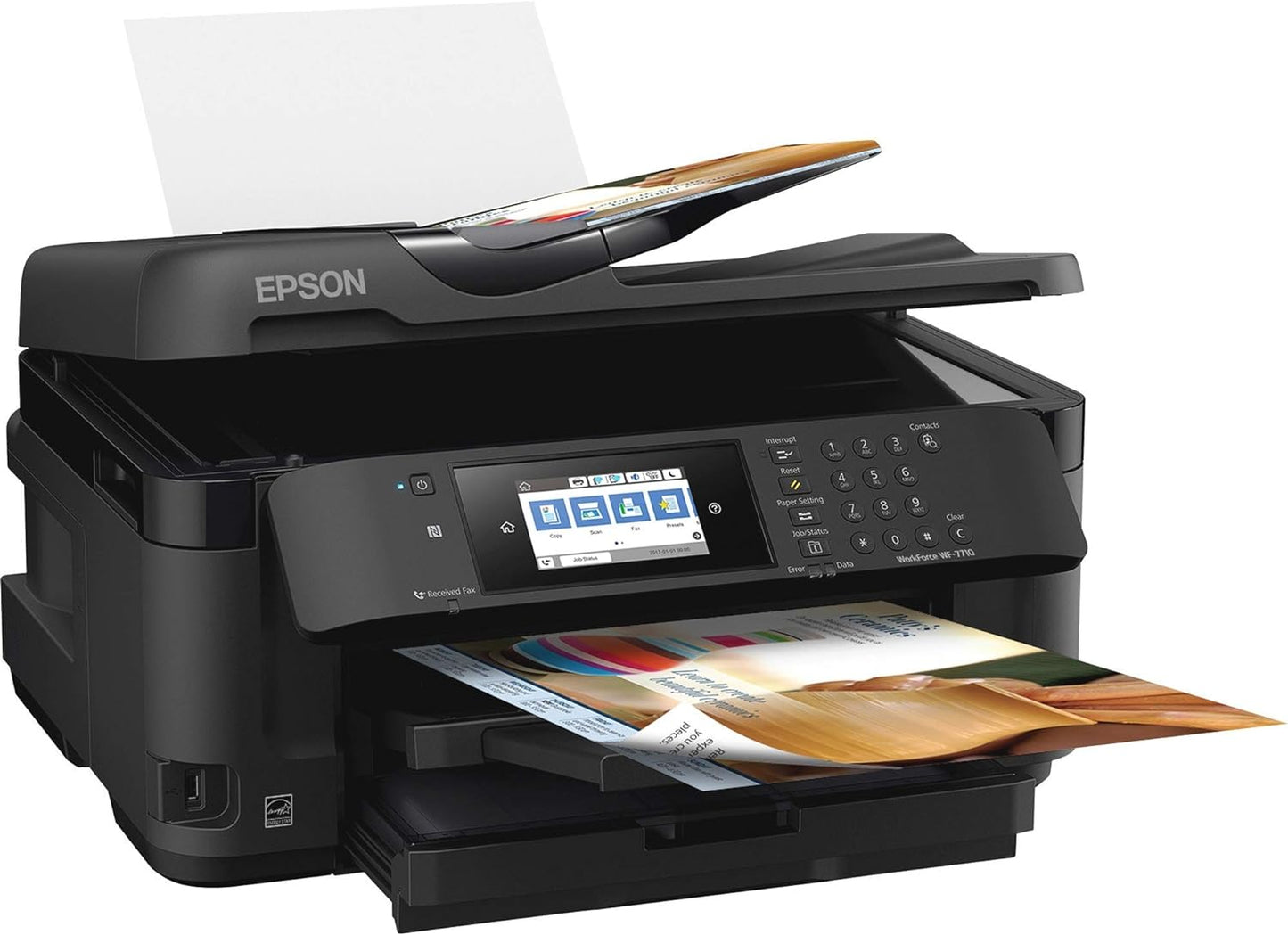 Epson C11CG36201 WorkForce WF-7710 Wireless Wide-Format Printer