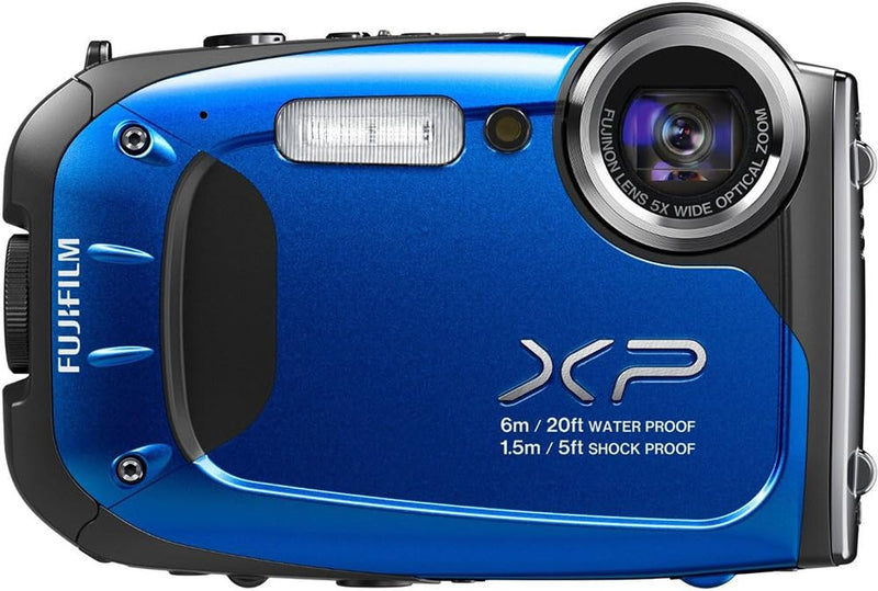Fujifilm FinePix XP60 Blue Waterproof Digital Camera — main product image