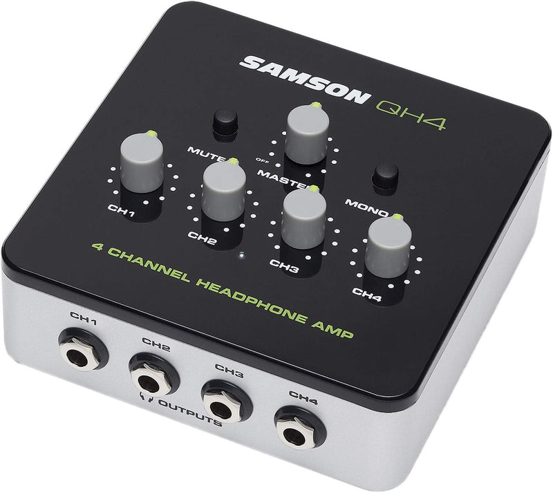 Samson SAQH4 4-Channel Headphone Amplifier Distribution — main product image
