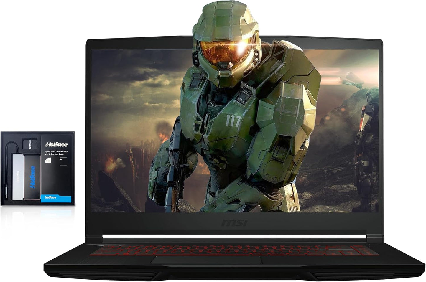 MSI THIN GF63 i5 RTX 2050 144Hz Gaming Laptop Bundle