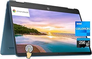 HP X360 Chromebook 14" HD Touch 2-in-1 Laptop