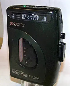Sony WM-FX21 Walkman Cassette AM/FM Radio Belt Clip — main product image