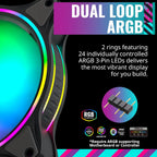 Cooler Master MF140 Halo ARGB PC Case Fan