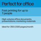HP 3G65OF LaserJet Pro 3001dw Wireless Printer